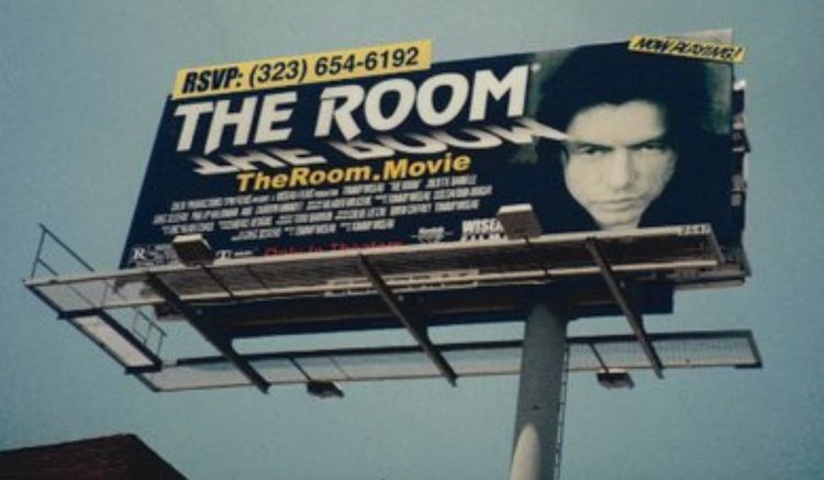 The Room billboard